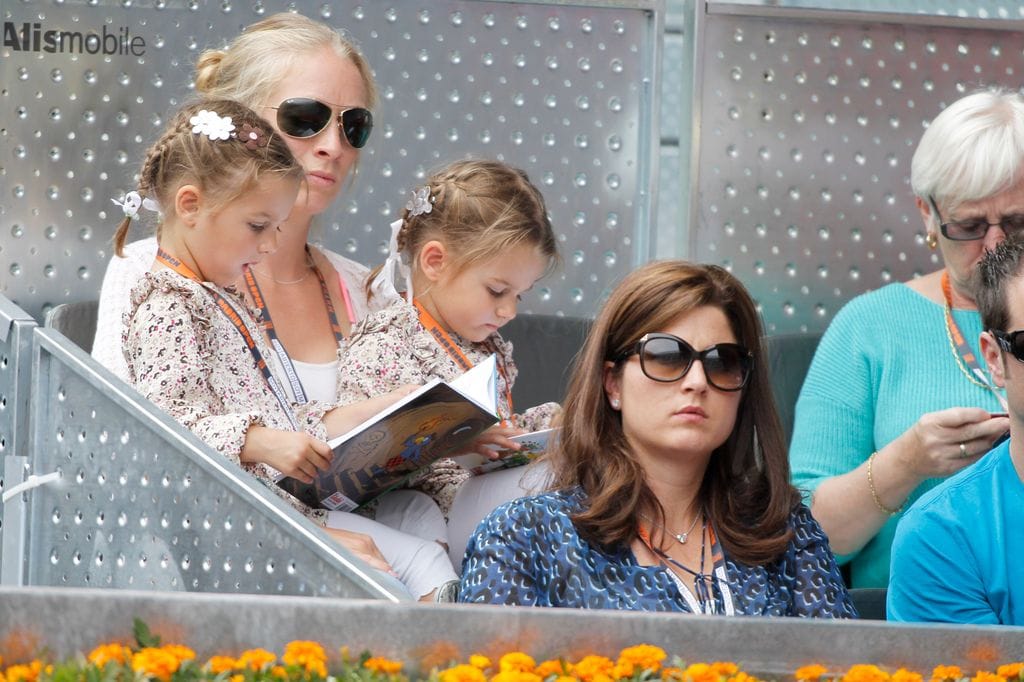 Las hijas de Roger Federer, Myla y Charlene