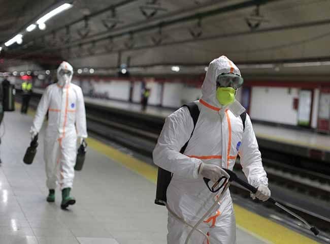 Desinfección en Madrid