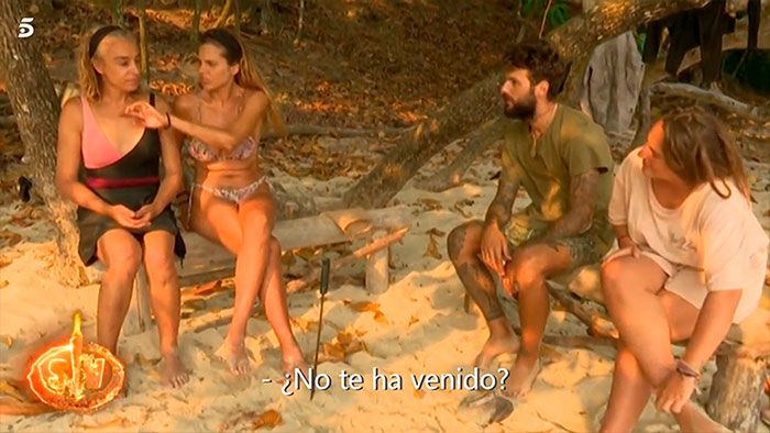 Ana María, Rocío, Barranco e Ivana en Supervivientes