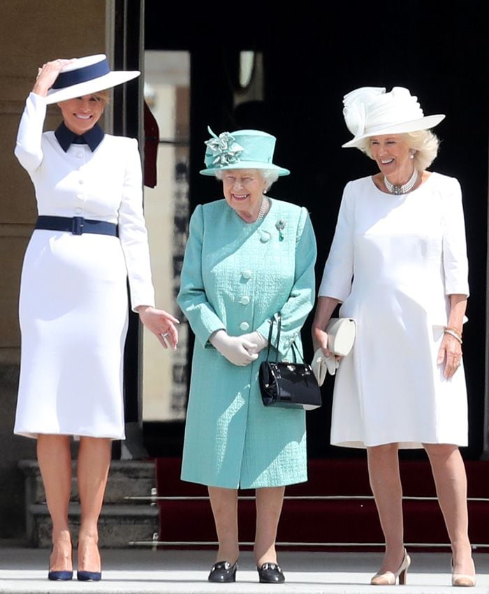 Trump, recibido por Isabel II en Buckingham