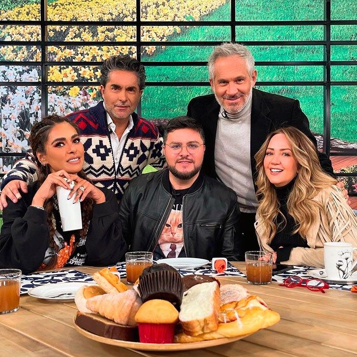 Raúl y sus compañeros de Hoy 