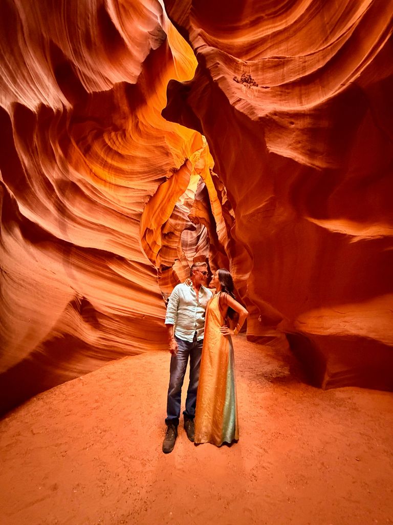 La pareja ha estado recorriendo Utah en busca de hacer realidad un sueño turístico