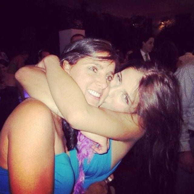 Michelle Renaud y su mamá
