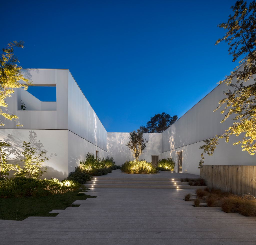 Jardines iluminados