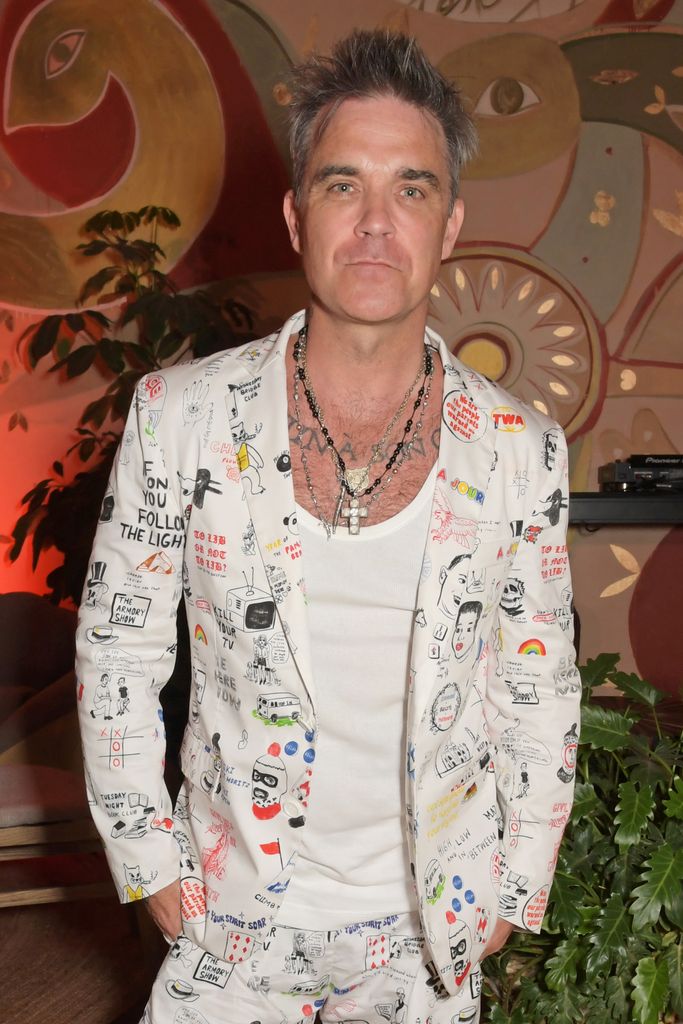 El cantante Robbie Williams, ex de Take That