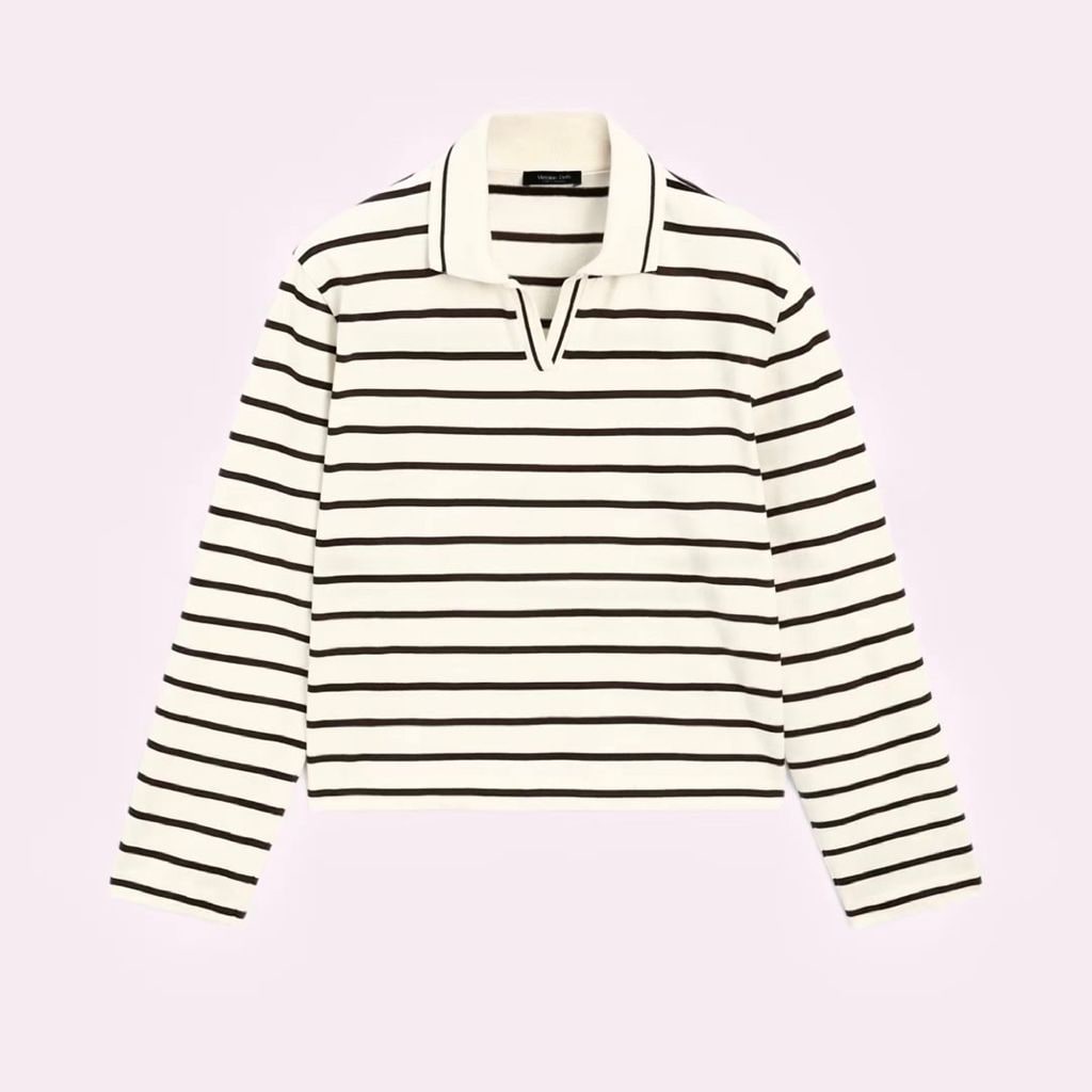 Polo minimalista de Massimo Dutti