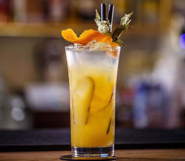 Cóctel 'orange ginger'