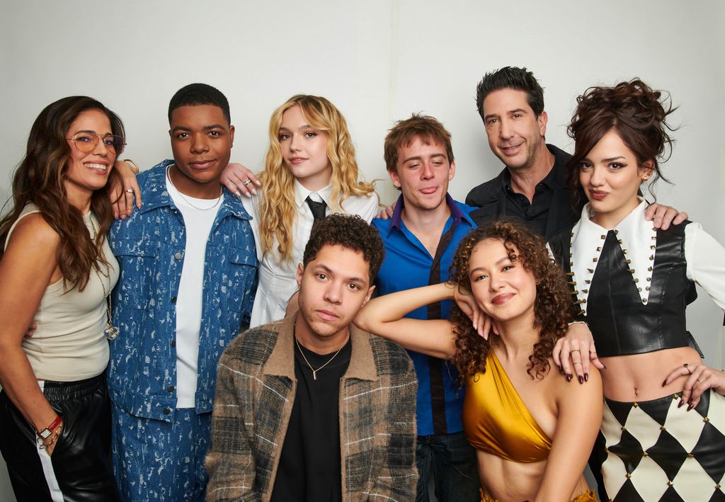 Ana Ortiz, Elijah M. Cooper, Jayden Bartels, Stony Blyden, Sam McCarthy, Francesca Noel, David Schwimmer y Galilea La Salvia de 'Goosebumps' en la New York Comic-Con 2024