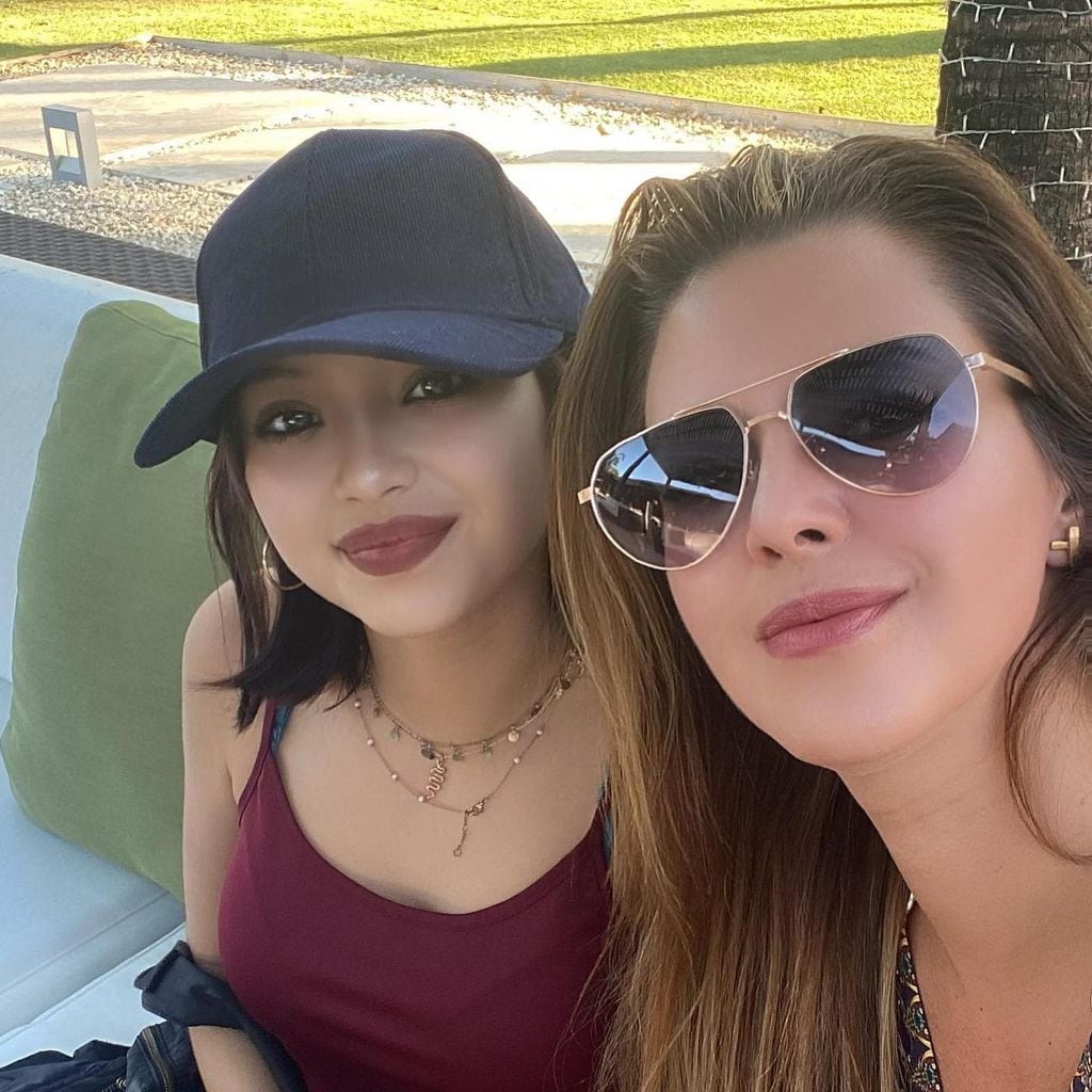 Alicia Machado y su hija, Dinorah