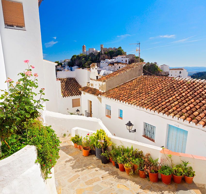 Casares, un bonito pueblo de Málaga