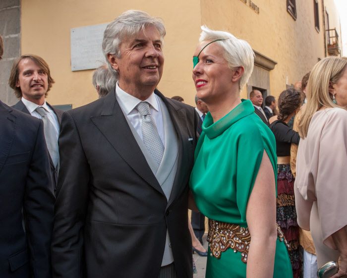 Padre e hija juntos en 2013