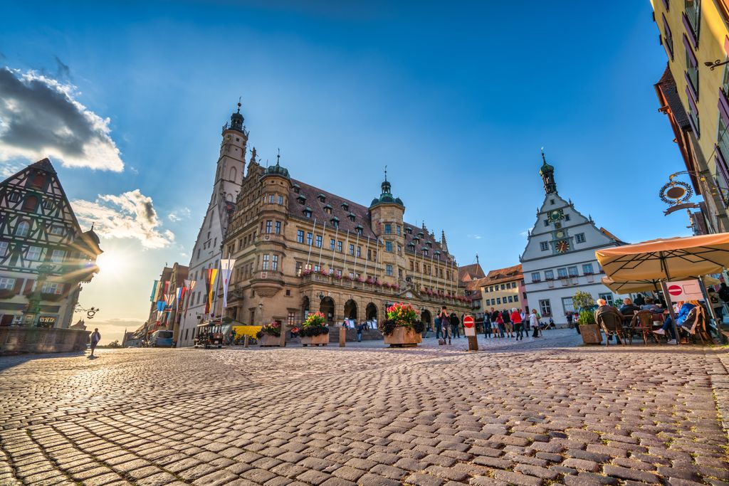 Rothenburg ob der Tauber, una de las ciudades medievales más bella de Alemania