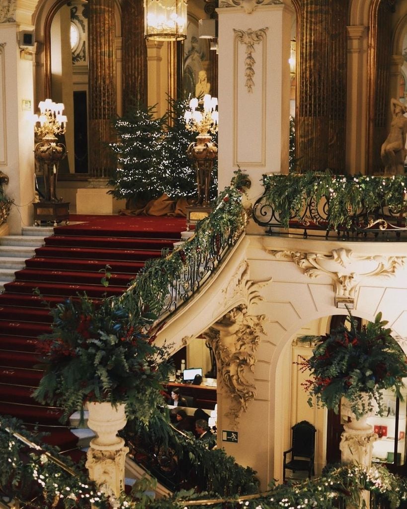 Decoración de bodas de Navidad interiores