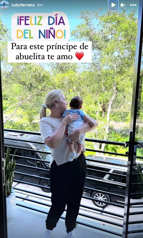 Hijo de Nadia Ferreira y Marc Anthony