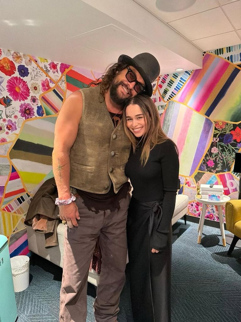 Emilia Clarke de nuevo con Jason Momoa
