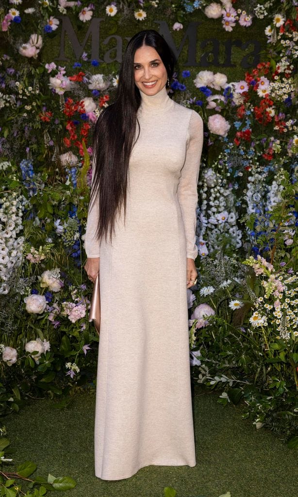 photocall max mara resort 2024 collection fashion show in stockholm