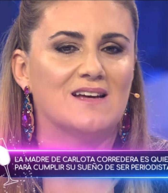 Carlota Corredera, en el plató de 'Volverte a ver'