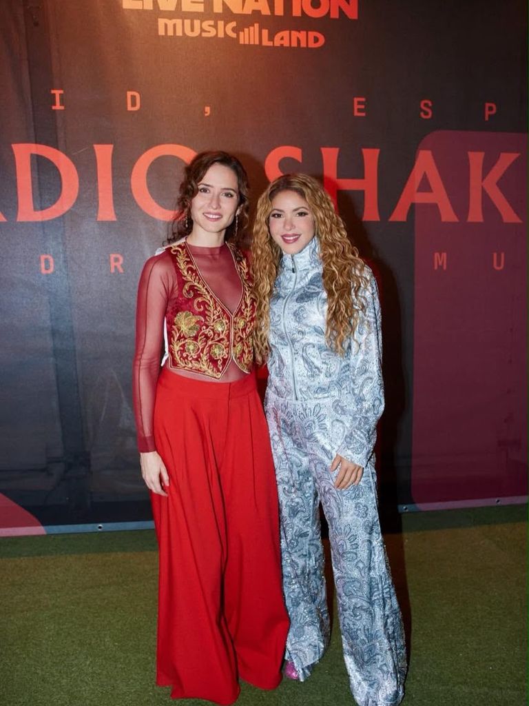 Isabel Díaz Ayuso y Shakira el pasado 12 de octubre en Madrid