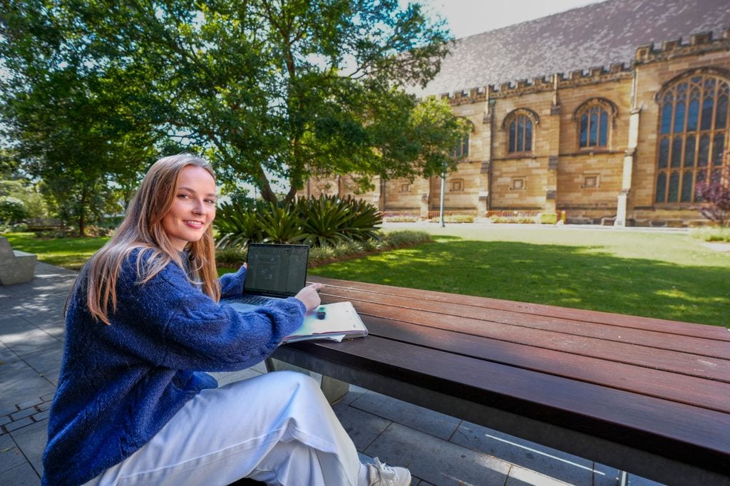 La princesa Ingrid Alexandra, fotografiada en la Universidad de Sídney, Australia, el 31 de octubre de 2025