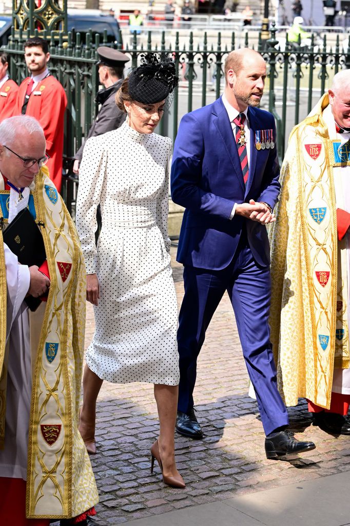LA FAMILIA REAL INGLESA ASISTE AL SERVICIO DE ACCIÓN DE GRACIAS POR EL 80º ANIVERSARIO DEL DÍA DE LA VICTORIA