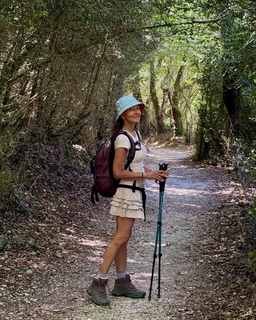 La condesa Alexandra de Frederiksborg comparte fotos de su viaje por el Camino de Santiago