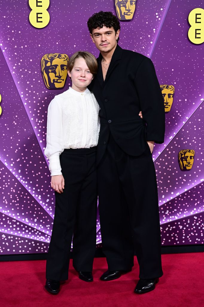 Jacobi Jupe and Noah Jupe, los hermanos de 'Hamnet', en los BAFTA 2026