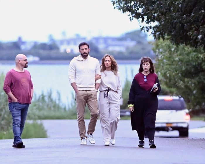 Jennifer Lopez y Ben Affleck, su paseo más romántico