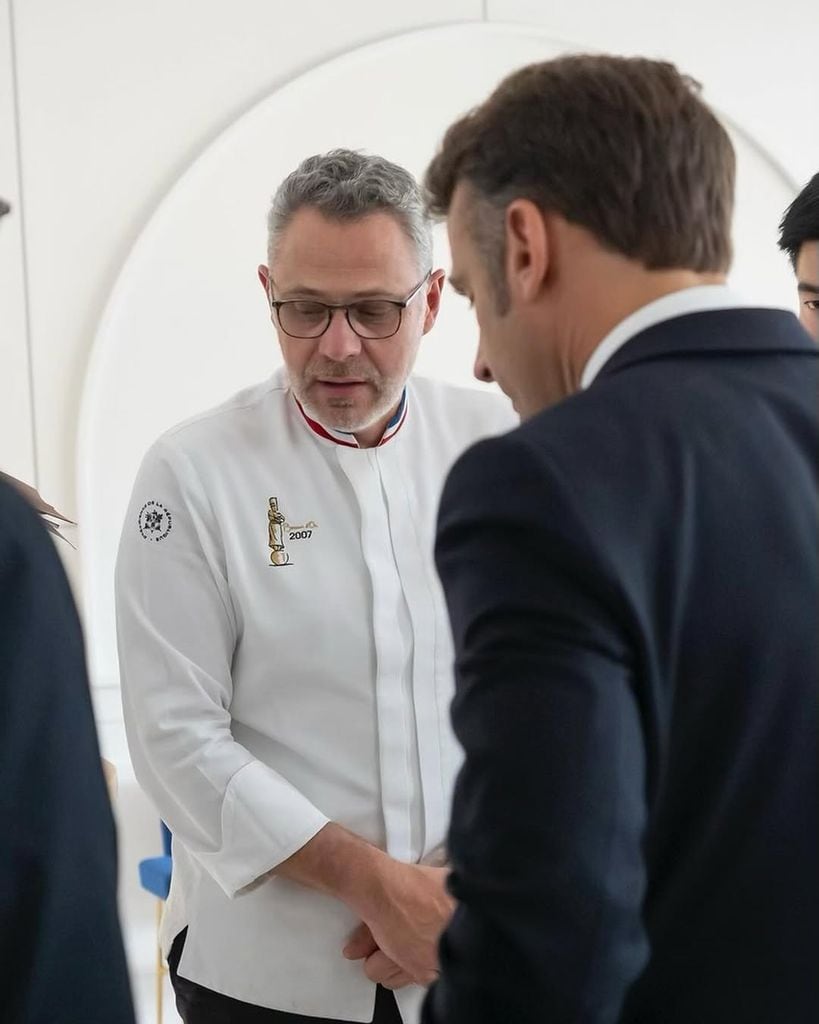 Fabrice Desvignes, jefe de cocina del Elíseo