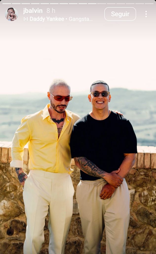 Entre los invitados de J Balvin estuvo Daddy Yankee