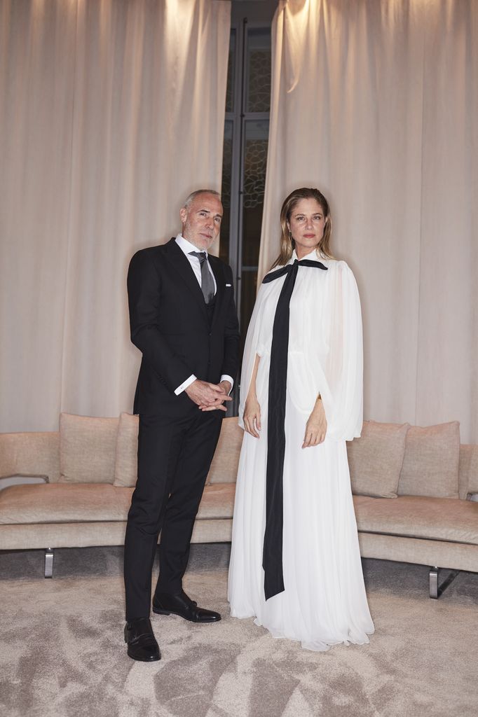 Álex Corretja y Martina Klein