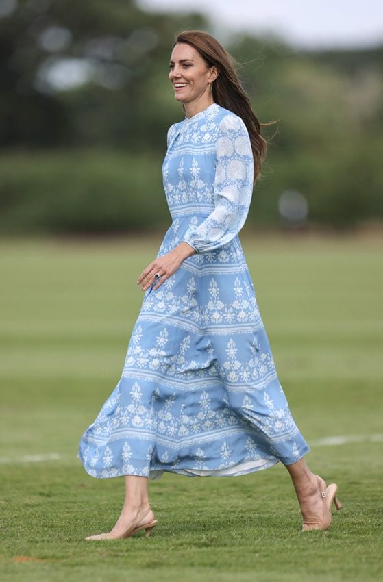 Kate Middleton se inspira en Ivanka Trump para su look en el polo