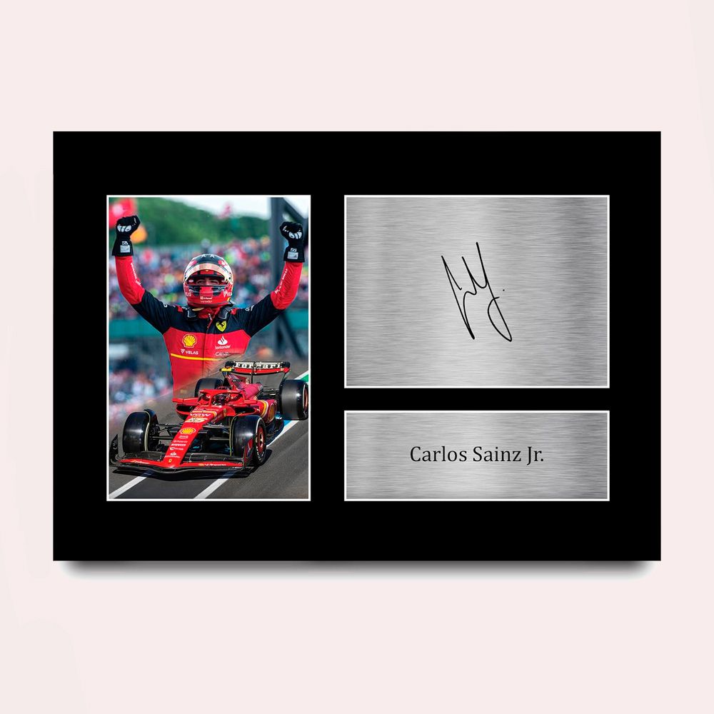 HWC Trading A4 Carlos Sainz Jr Ferrari