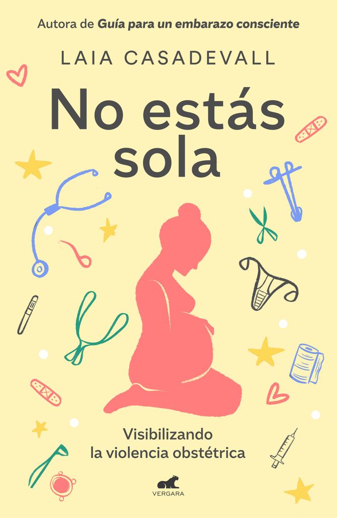 Portada del libro 'No estás sola', de la matrona Laia Casadevall