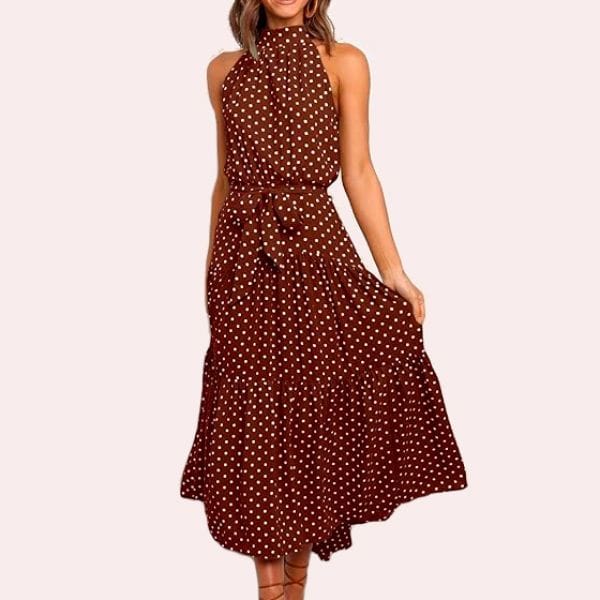 vestido volantes