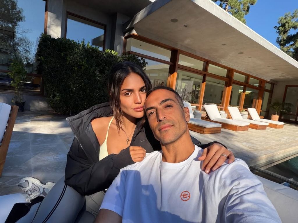 Eiza González junto a su amigo, Mohammed Al Turki.