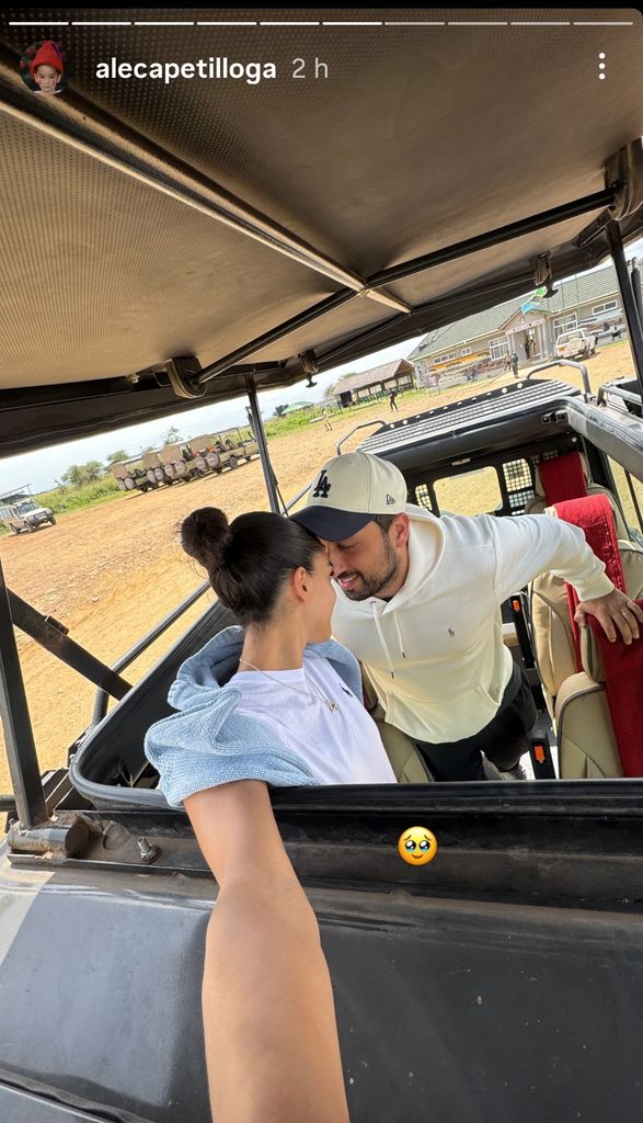Ale Capetillo y Nader Shouery en África