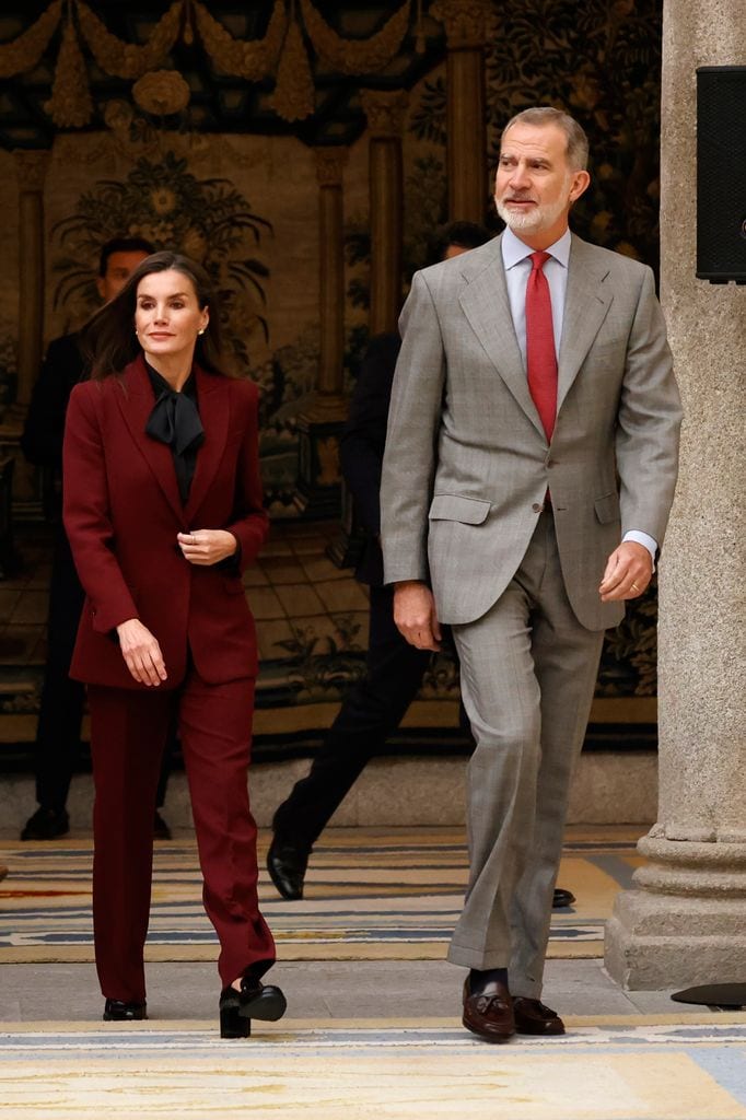Los Reyes llegando para recibir a los deportistas olímpicos y paralímpicos 