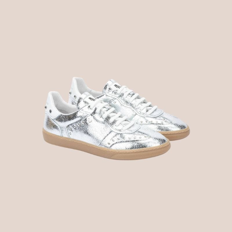 zapatillas metalizadas