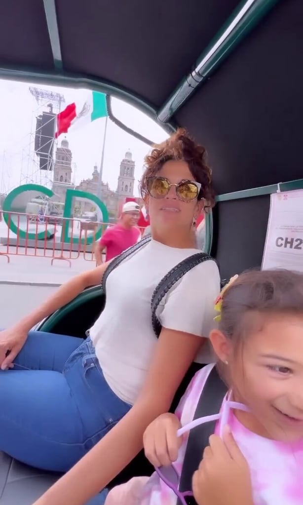 natalia jim nez y su hija alessandra
