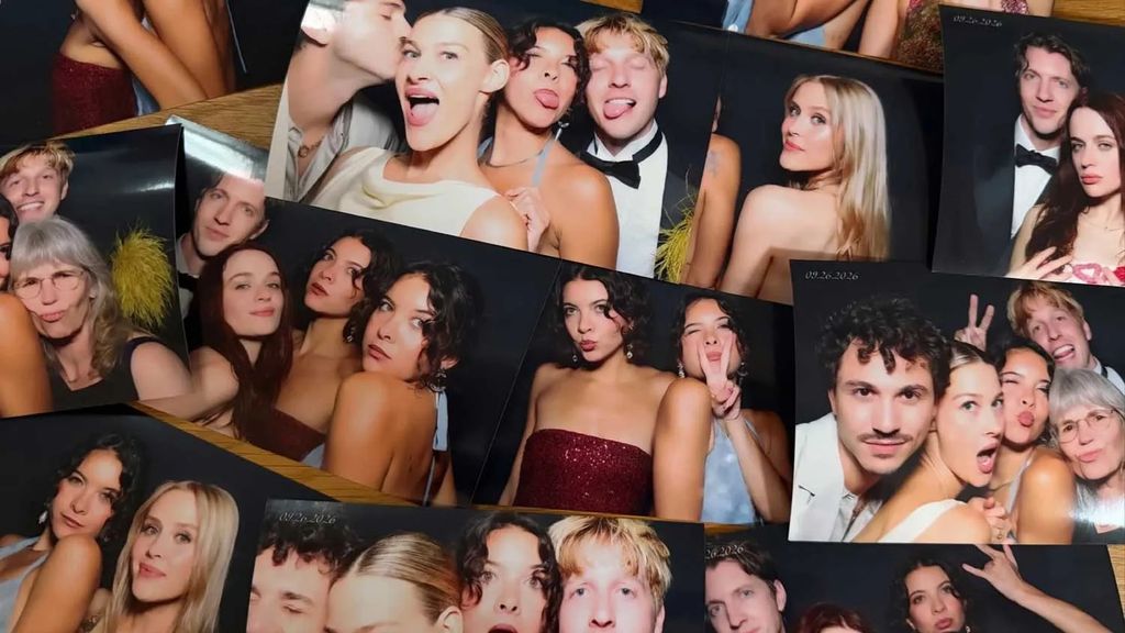 Sawyer mostró lo bien que la pasaron los novios y sus invitados.