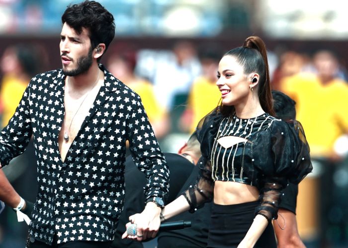 Tini Stoessel y Sebastián Yatra
