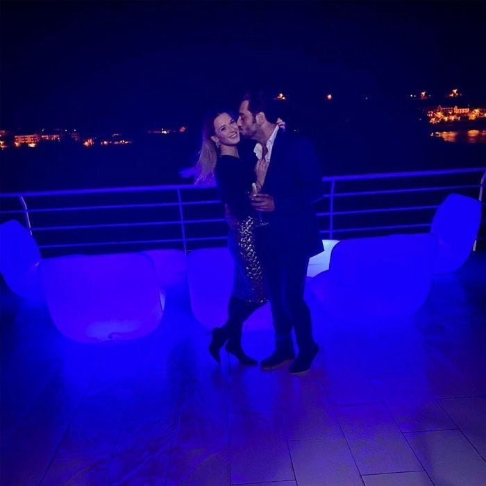 David Bustamante y Yana Olina