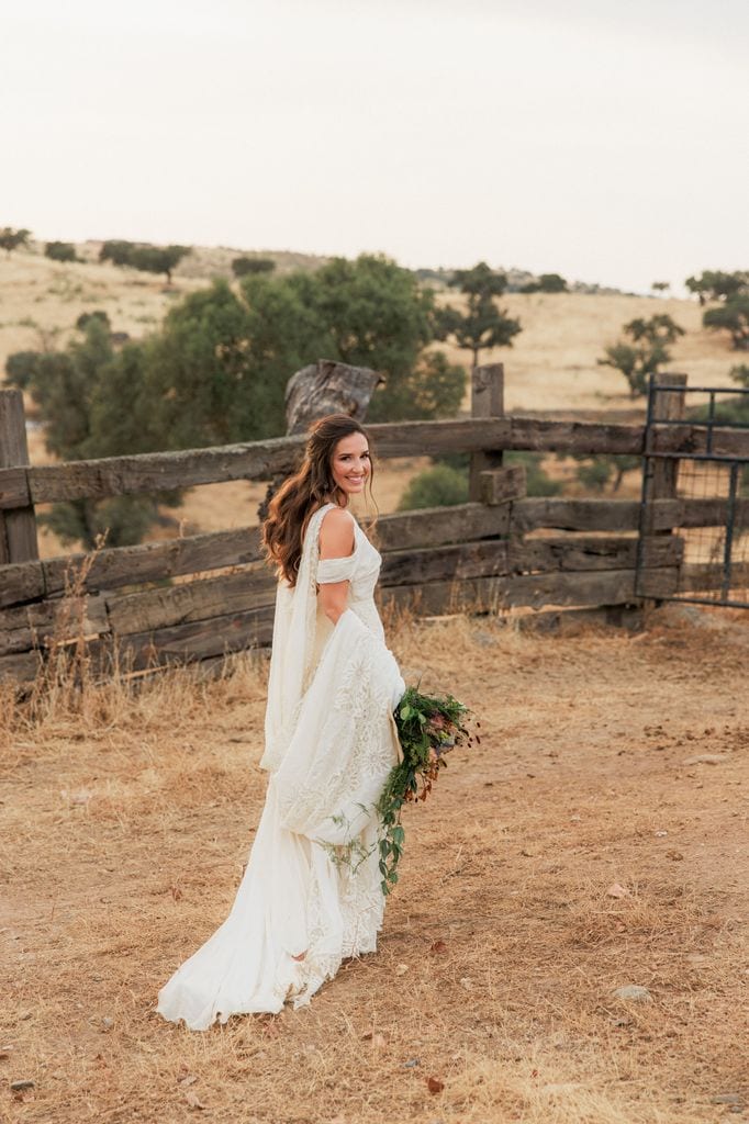 Vestido de novia viral Mónica Calles
