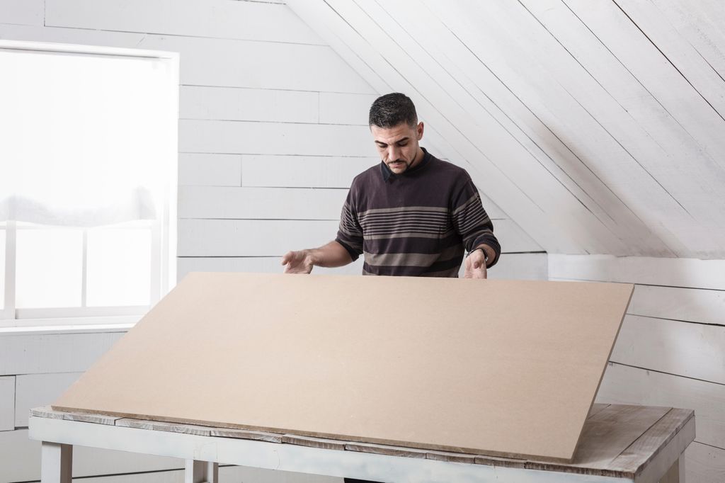 Montar el tablero para el belén