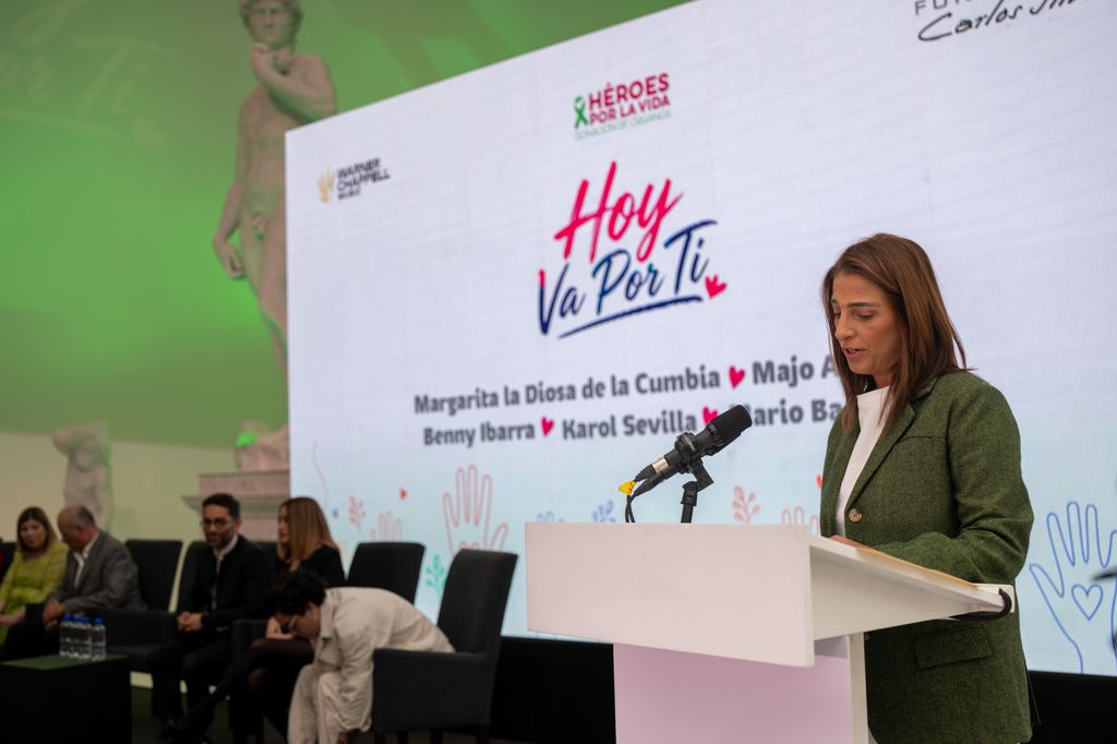 Vanessa Slim dio unas cifras sobre la donación de órganos en México y habló de la misión de la fundación.