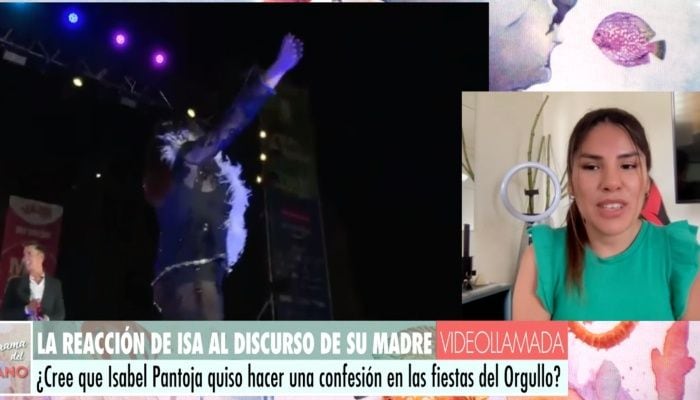 Isa Pantoja en 'El programa de Ana Rosa'