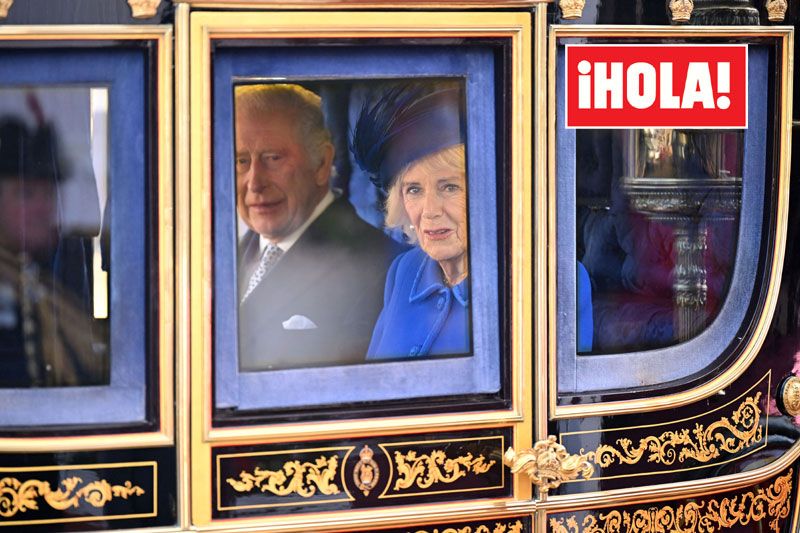 Los reyes Carlos y Camilla
