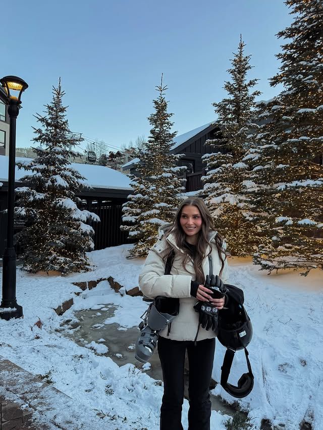 Irina Baeva en Vail, Colorado 2025