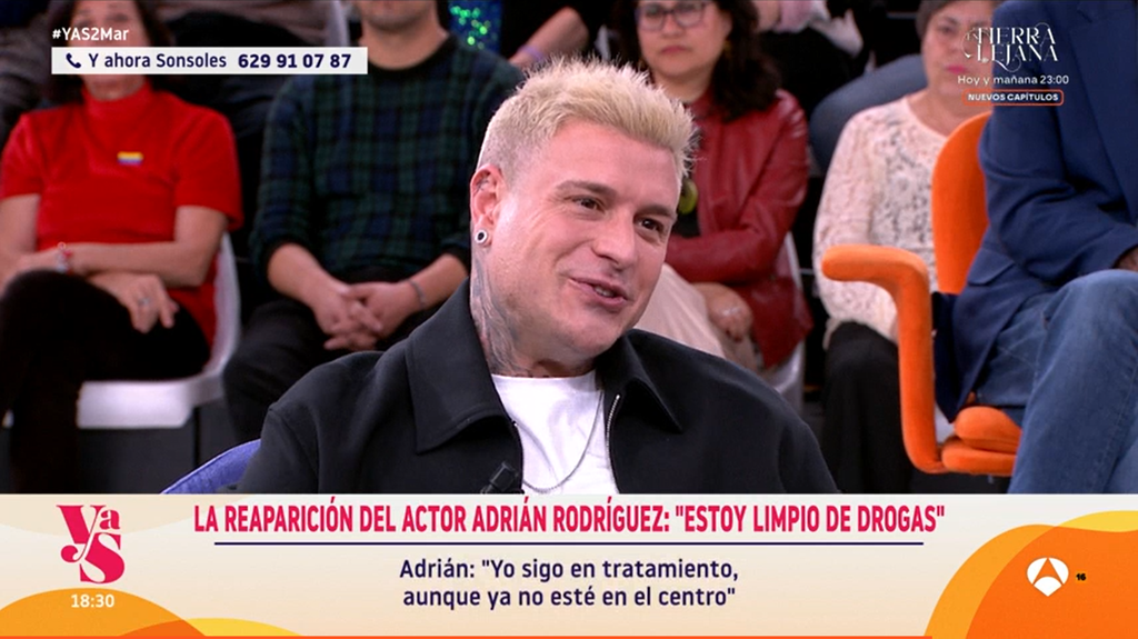 Adrián Rodríguez en 'Y ahora Sonsoles'
