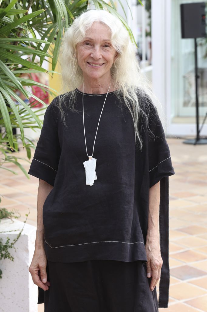 Pino Montesdeoca, en el front row de Simorra durante la Mercedes-Benz Fashion Week Madrid 2026 (14 de septiembre de 2026)  